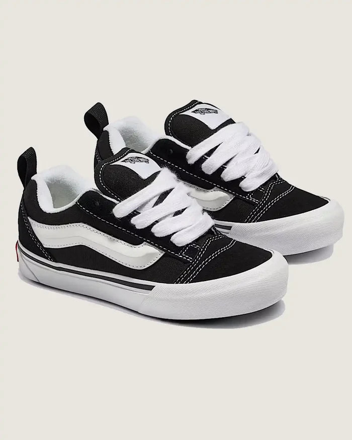 Knu Skool Kids Shoes - Black/White