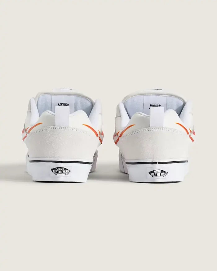 Knu Skool Shoes - Flame Cream