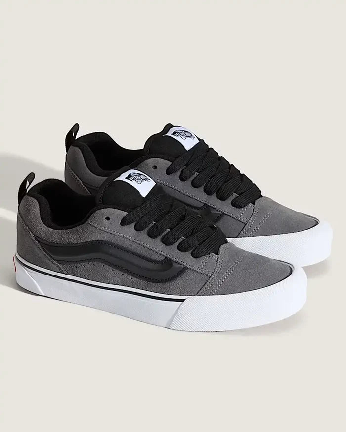 Knu Skool Shoes - Suede Pewter
