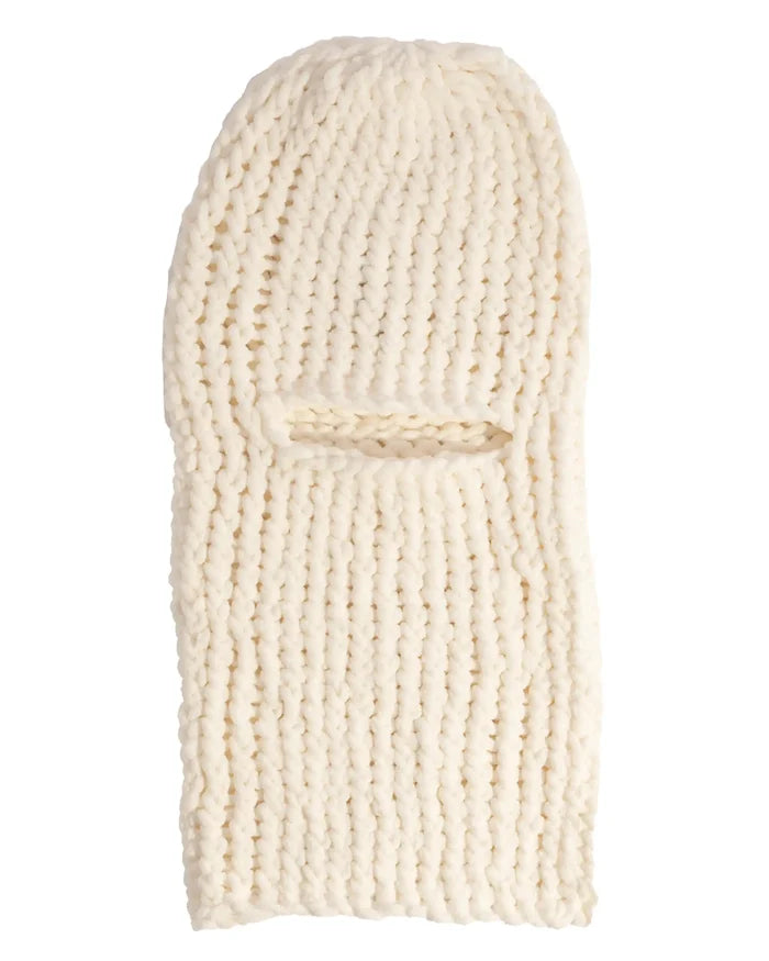 Lampshade Balaclava - Off White