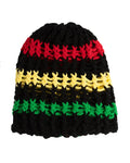 Lampshade Mid Size Beanie - Black/Rasta