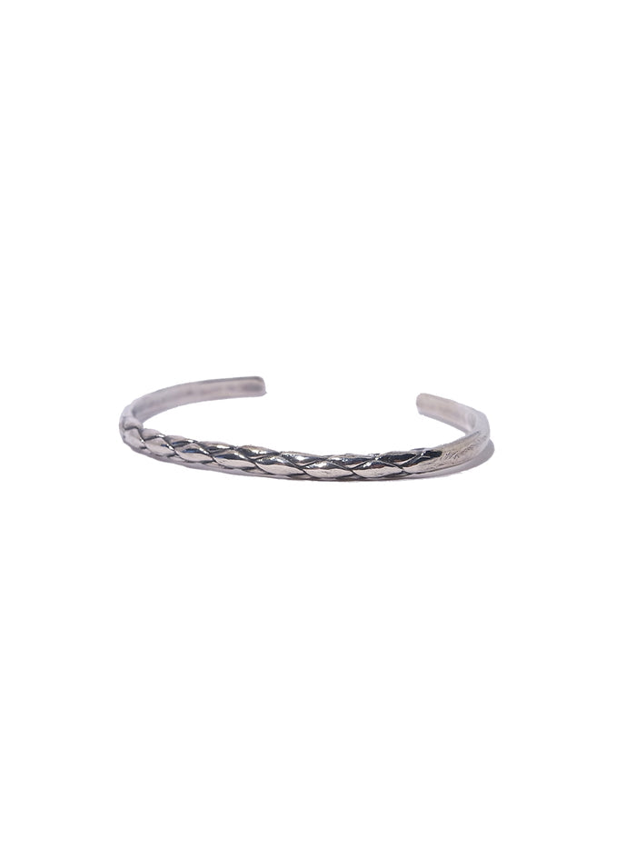 landscape leather code bracelet