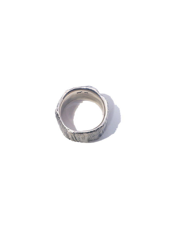 landscape leather ring