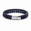 Leather & Bead Bracelet