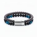 Leather & Bead Bracelet