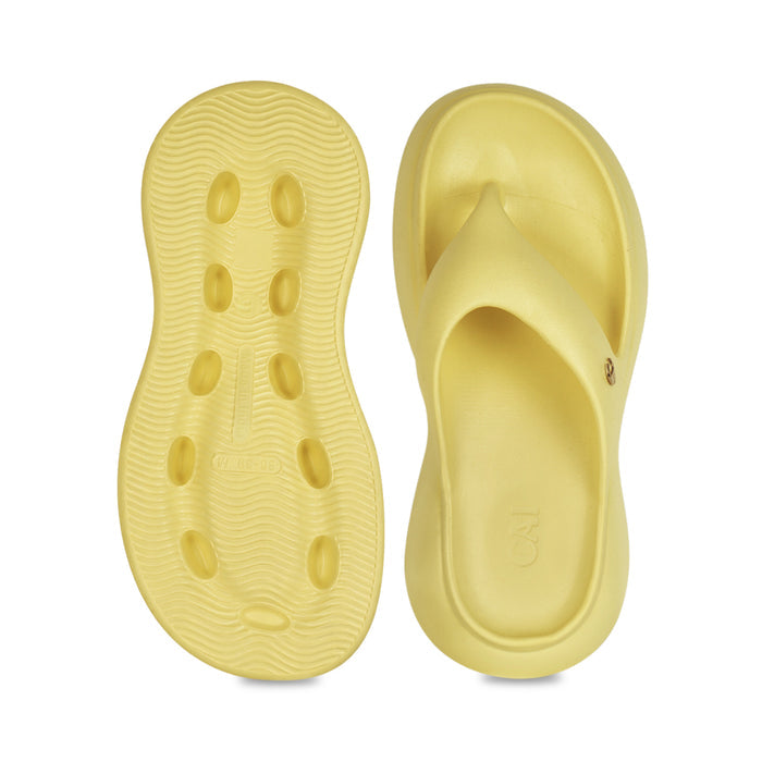 Lemon Tart Thong Slides