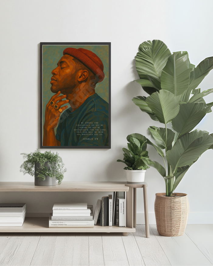 "Light of All Men: John 1:9" - Wall Art