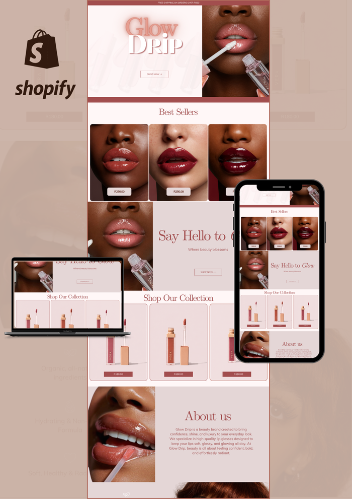 Lipgloss|Shopify Website Theme