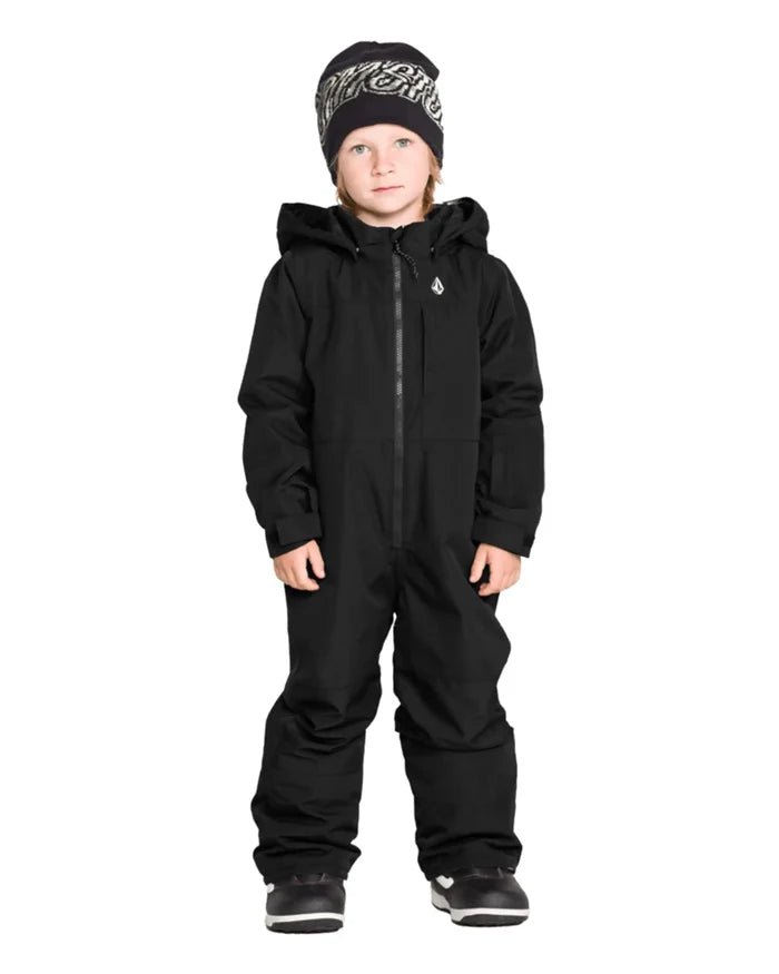 Little Flurry One Piece Kid's Winter Suit  - Black