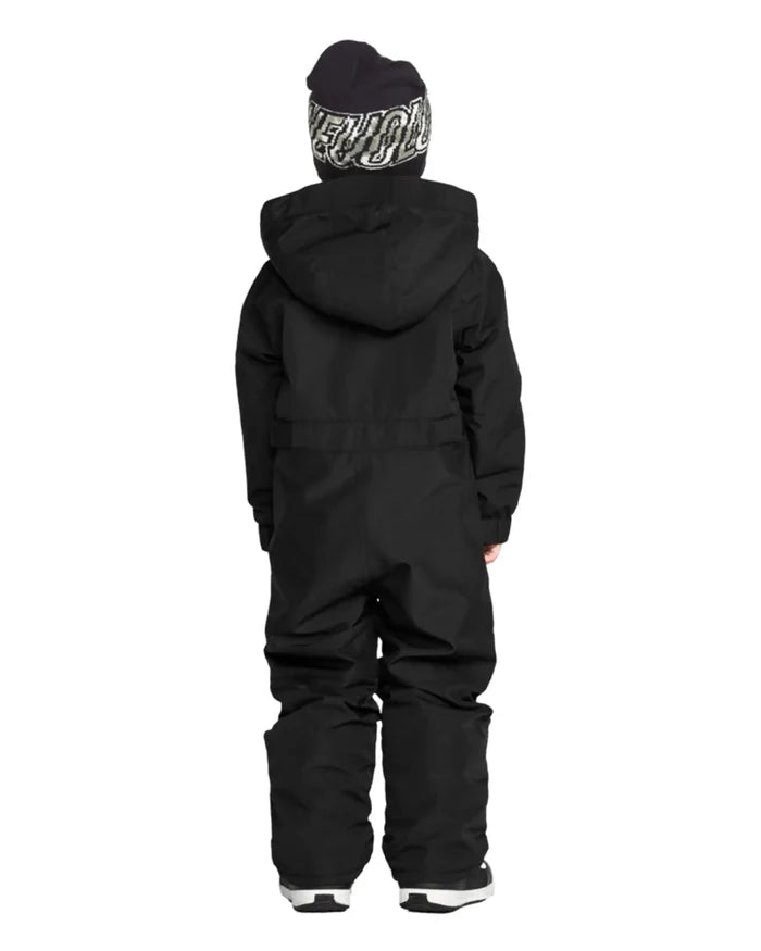 Little Flurry One Piece Kid's Winter Suit  - Black