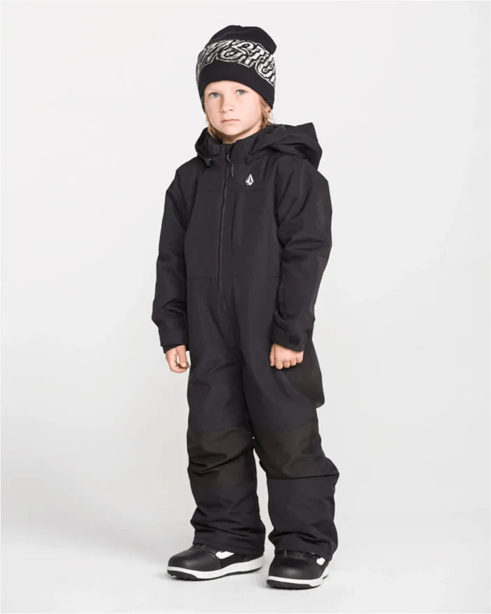 Little Flurry One Piece Kid's Winter Suit  - Black