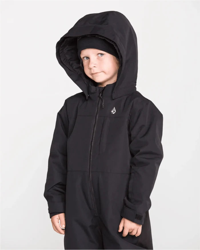 Little Flurry One Piece Kid's Winter Suit  - Black