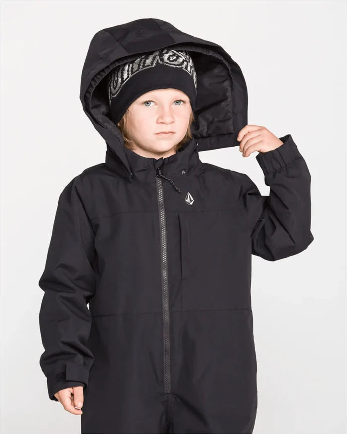 Little Flurry One Piece Kid's Winter Suit  - Black