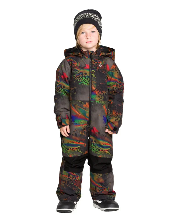 Little Flurry One Piece Kid's Winter Suit  - Cheetah