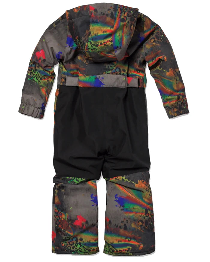 Little Flurry One Piece Kid's Winter Suit  - Cheetah