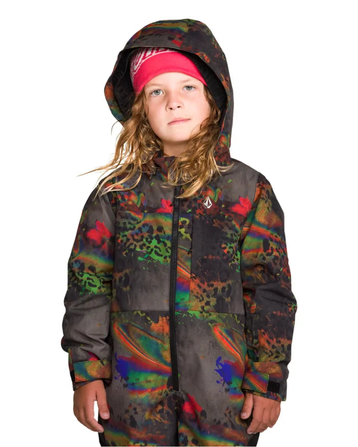 Little Flurry One Piece Kid's Winter Suit  - Cheetah