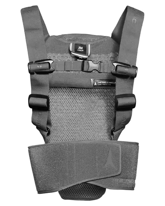 Live Shield Amid Lite Jr Back Protector - Black