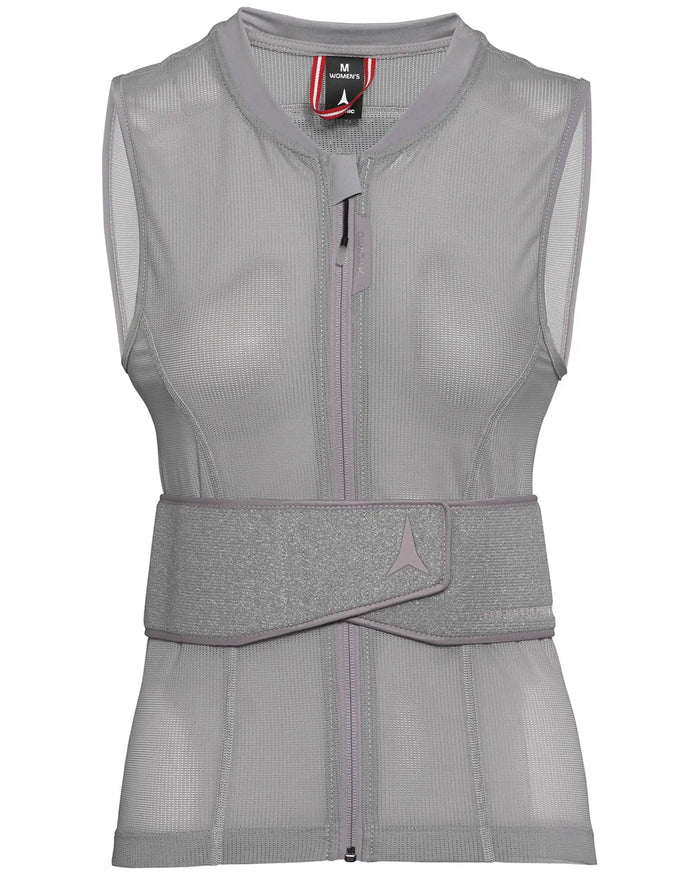 Live Shield Amid Lite Vest W Back Protector - Concrete