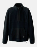 Lodge Half Zip Rec Fleece Fleece - Stealth Black