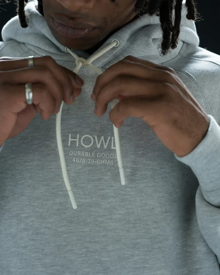 Logo Hoodie - Heather Grey