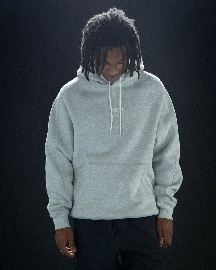 Logo Hoodie - Heather Grey