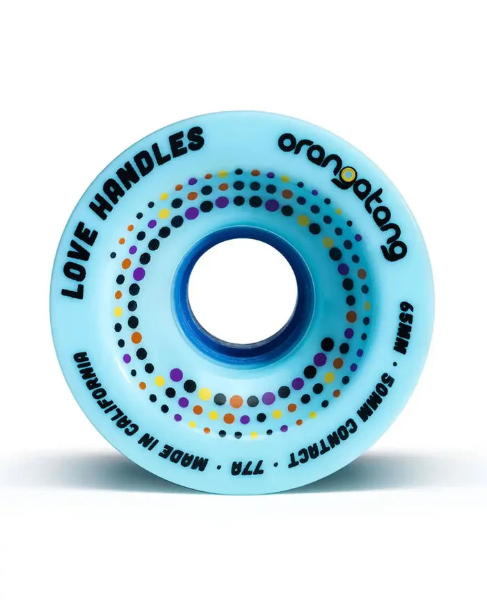 Love Handles Longboard Wheels - Blue