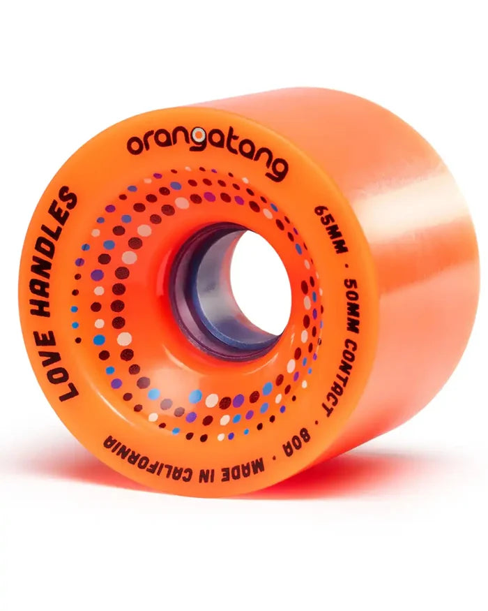 Love Handles Longboard Wheels - Orange