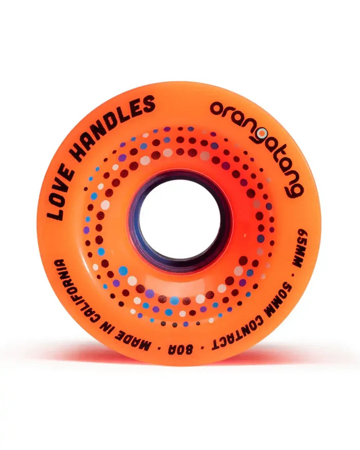Love Handles Longboard Wheels - Orange