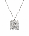 925 Sterling Silver Kleeblatt Anhänger aus hochwertigem Silber mit filigranem Design – zeitloses Glückssymbol als Schmuckstück.