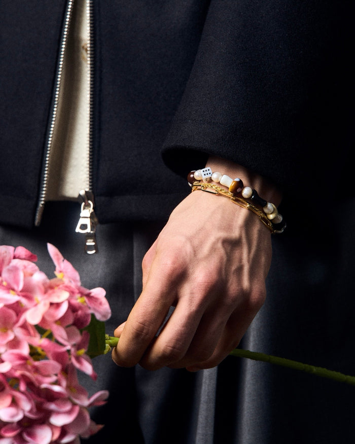 bracelet with cowboy charms