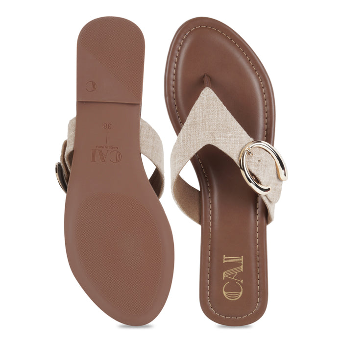 Luna Tan Flats