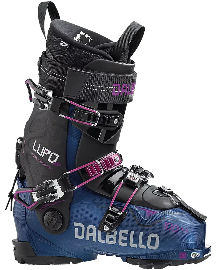 Lupo Ax 100 Womens Touring Ski Boots - Black/Pale Blue