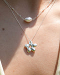 Marshmallow Daisy Necklace