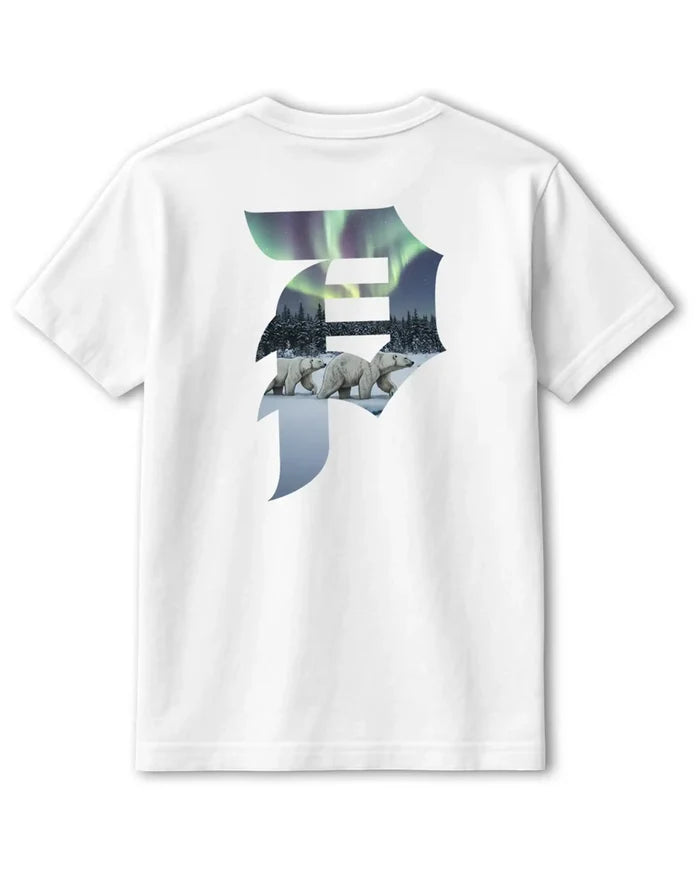 Mehrathon Norhtern Lights T-Shirt - White