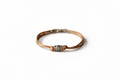 bronze hamsa hand bead charm bracelet for men