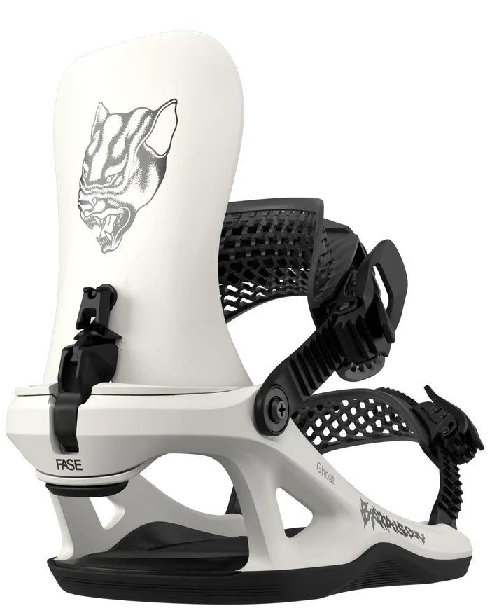 Mens Ghost Fase Snowboard Bindings - Bone White 2027