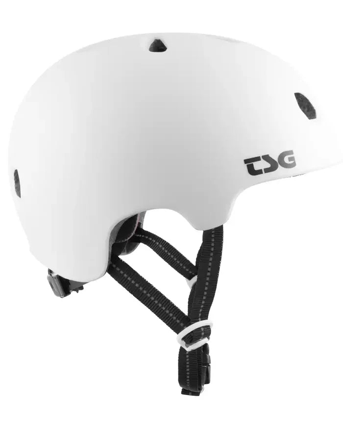 Meta Solid Colour Helmet - Satin White