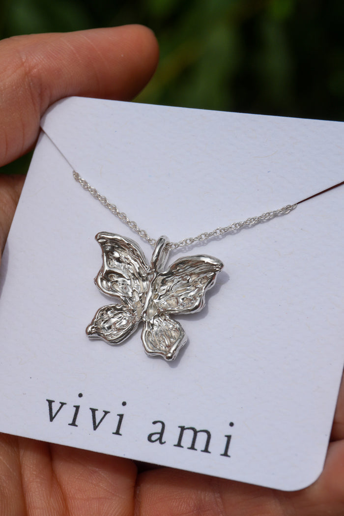 Metamorphosis Butterfly Necklace