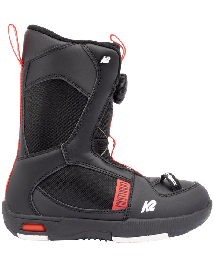 Mini Turbo Snowboard Boots - Black