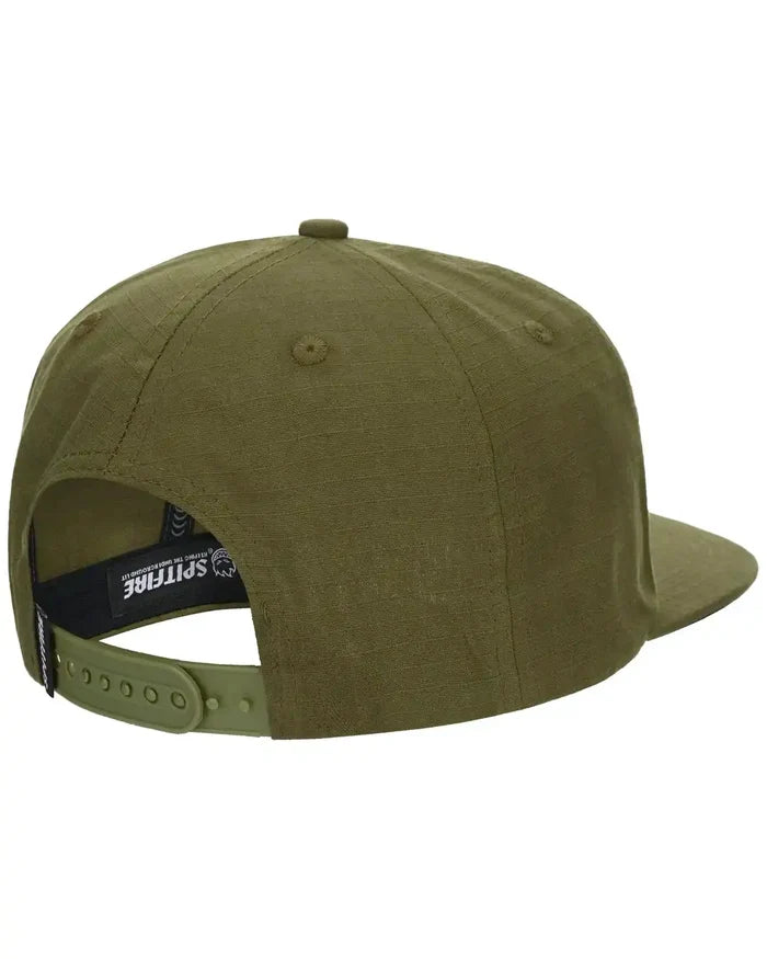 Molotov Script Hat - Olive/Black