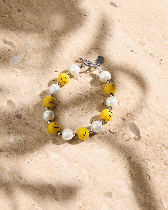 Bracelet with smileys