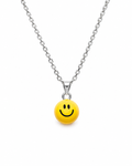 Moody Hand-Painted Necklace – 925 Sterling Silver
