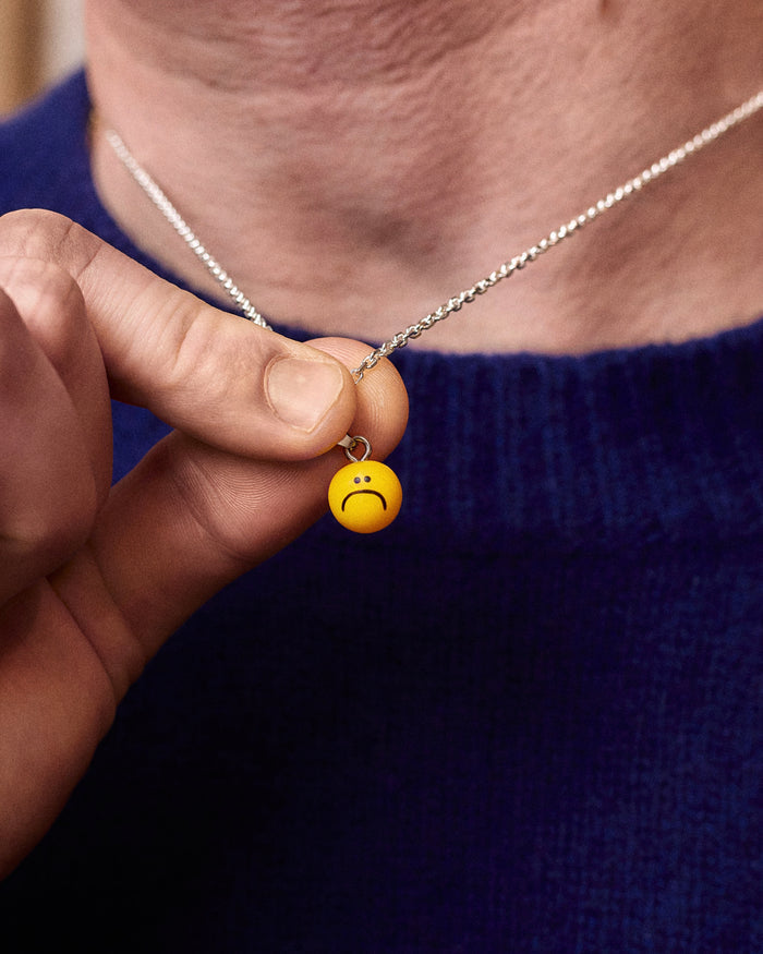 sad Smiley pendant