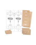 VOILE -MOUNTING TEMPLACE STICKER