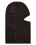 Multi Yarn Burgular Mask - Chocolate