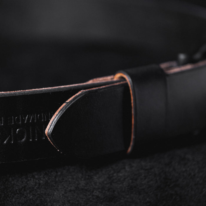 NEW | Blackout Heavy Duty Work Belt - 13-15oz Black Double Stuffed