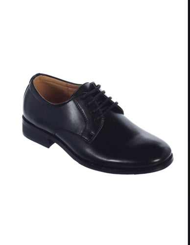 NEW BOYS MATTE PATENT NON SHINY SHOES