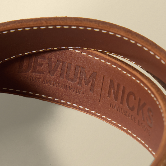 Nicks X Devium Leather Belt