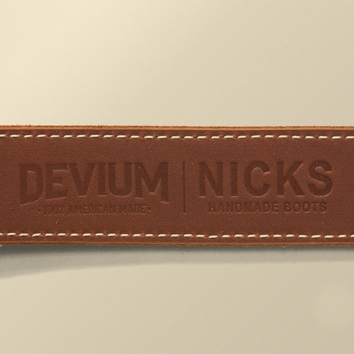 Nicks X Devium Leather Belt