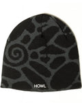 No Cuff Beanie - Black